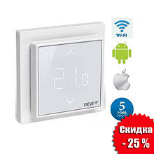 Терморегулятор DEVIreg™ Smart Pure White Wi-Fi