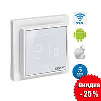 Терморегулятор DEVIreg™ Smart Pure White Wi-Fi