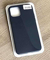 Силіконовий чохол-накладка Silicone Case Cover Full для iPhone 11 Pro Чорний