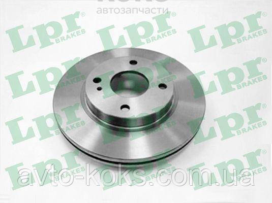 LPR F1022V Диск гальмівний передній Ford Fiesta VI 1.0-1.6, фото 1