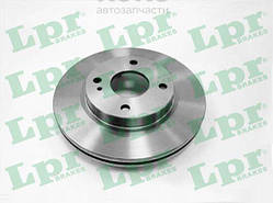 LPR F1022V Диск гальмівний передній Ford Fiesta VI 1.0-1.6