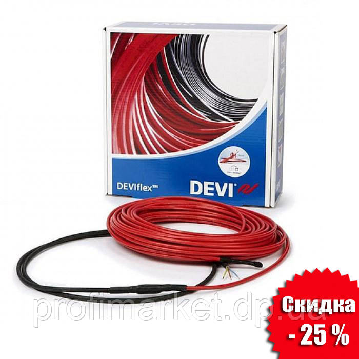 Нагрівальний кабель DEVIflexTM 18T 1485 Вт 82 м