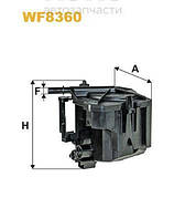 WIX WF8360 Фільтр паливний Ford Focus Kuga Fusion