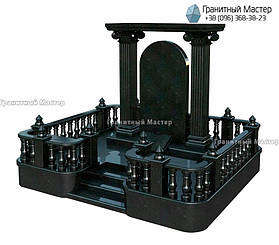 Гранитный комплекс из гранита мужчине. 1