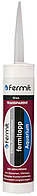 Прозрачный силиконовый герметик Fermit для аквариумов, картридж 310 мл