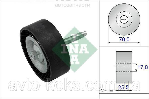 INA 532 0652 10 Напрямний ролик Ford Mondeo