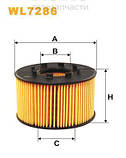 WIX WL7286 Фільтр масляний Ford Mondeo Transit, фото 2