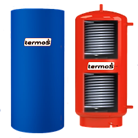 Буферна ємність TERMO-S TA-1200L два теплообмінники