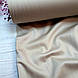 Сатин серо-бежевый для постельного белья, мерсеризованный (ТУРЦИЯ шир. 2,4 м) №31-46s ОТРЕЗ (0,7*2.4), фото 2