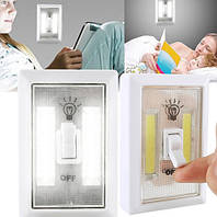 Фонарь , Cob LED Light Switch . Светильник на батарейках