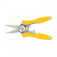 Секатор квітковий, 150 мм, металеві ручки з гумовими вставками // PALISAD LUXE 605008