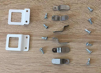 Кріплення внутрішніх москітних сіток VIP ручки метал для п'ятикамерного профілю