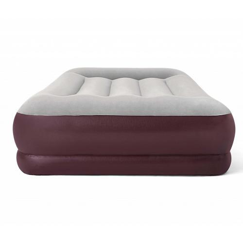 Велюрове ліжко-матрац 203*152*36 см Bestway 67699 надувна двомісна