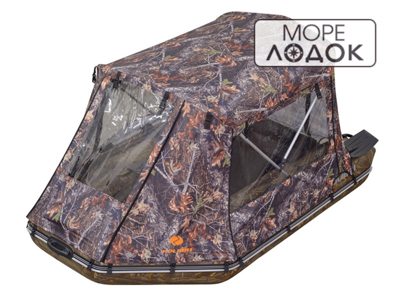 Тент-намет для човна Колібрі, намет для човна Колібрі КМ-360DSL (камуфляж), фото 1