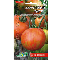 Семена Томат Амурский тигр красный полосатый среднеранний 0.1 г