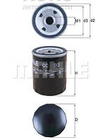 Mahle OC93 Фільтр оливний Opel Vectra Astra