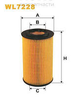 WIX WL7228 Фільтр масляний Opel Omega Astra, Vectra