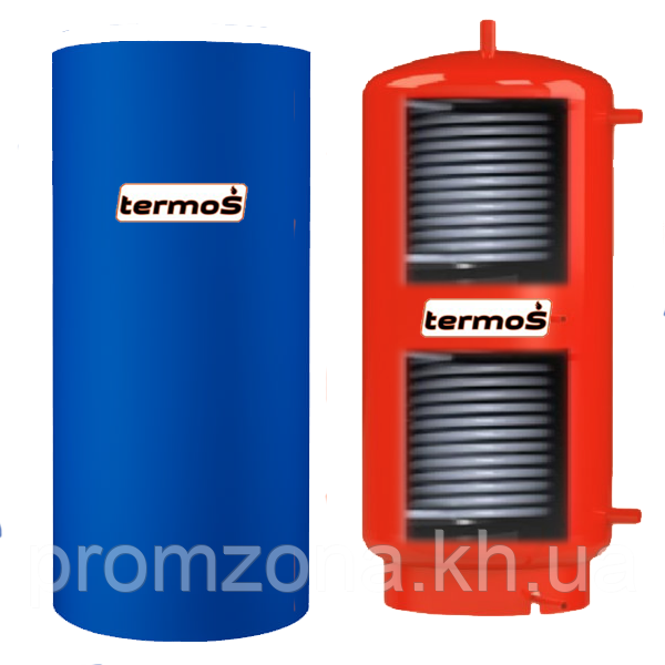 Буферная емкость TERMO-S TA-1500L два теплообменника - фото 1 - id-p1124132658