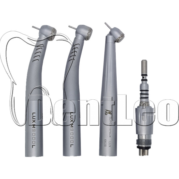 НАБІР НАКОНЕЧНИКІВ Kavo MASTERtorque LUX M9000 L + Kavo GENTLEsilense LUX 660B з швидко знімним з'єднанням MULTIflex.