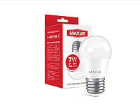 Лампа світлодіодна MAXUS 1-LED-745 G45 7W 3000K 220V E27