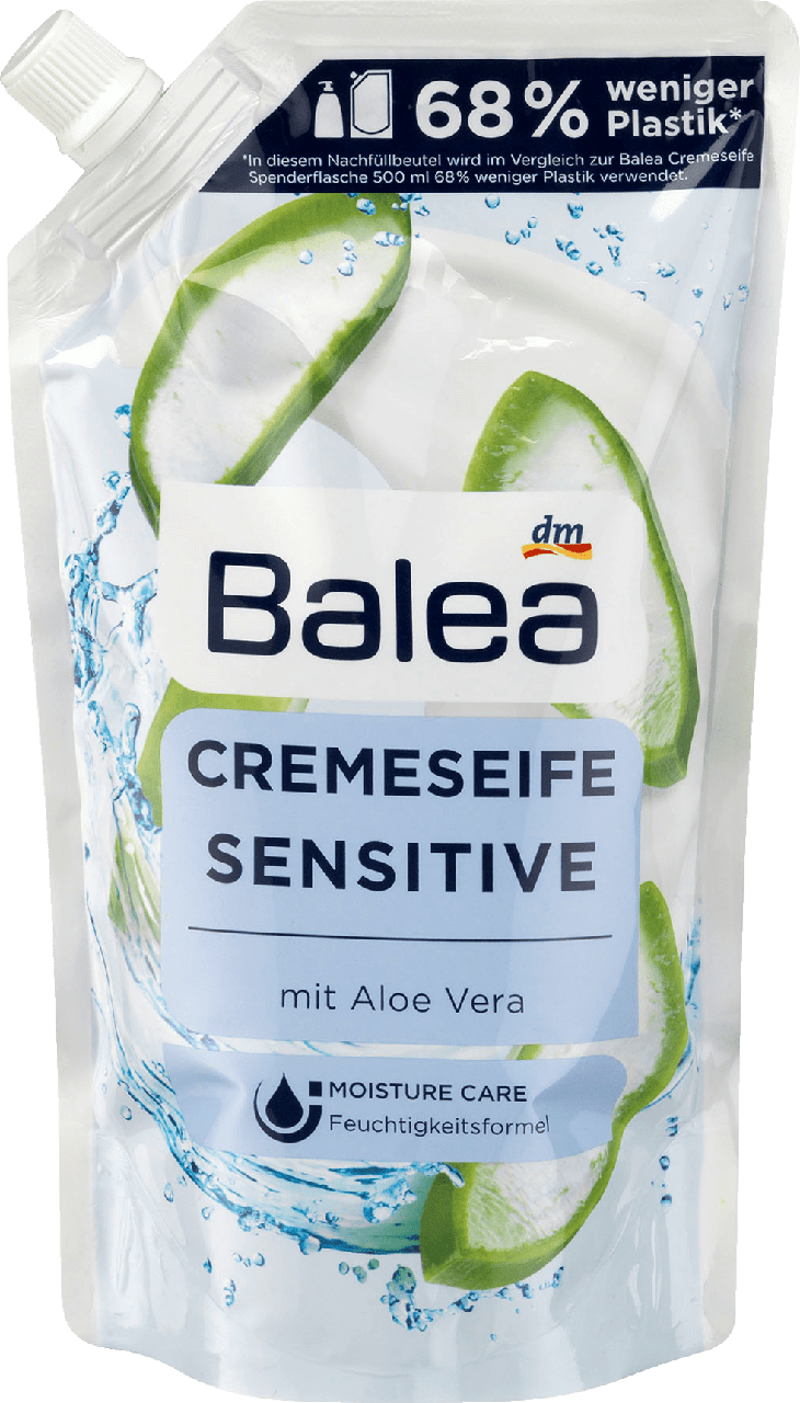 Рідке крем - мило Balea Sensitive (запаска), 500 мл