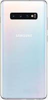 Задняя панель корпуса (крышка аккумулятора) для Samsung Galaxy S10 Plus G975, оригинал Белый