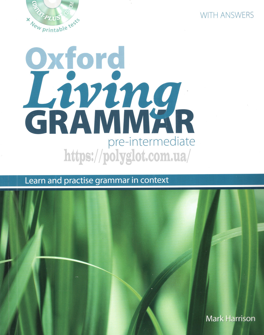 Книга Oxford Living Grammar Pre-Intermediate with answers and CD-ROM