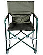 Крісло розкладне туристичне Ranger Giant 110 кг темно-зелений, фото 3