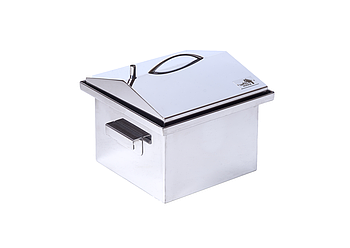 Коптильня з нержавійки Smoke House S DeLuxe