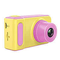 Детский цифровой фотоаппарат Smart Kids Camera V7 Yellow