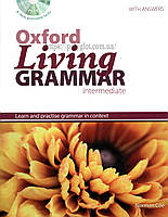 Книга Oxford Living Grammar Intermediate with answers and CD-ROM