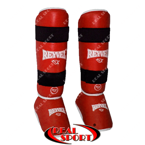 Захист гомілкостопу для єдиноборств Reyvel RL-0443, червона