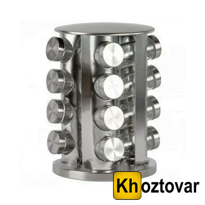 Набір для зберігання спецій Spice Carousel ⁇ 16 шт., фото 1