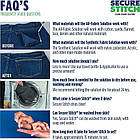 Універсальний набір клеїв для тканини Secure Stitch | Набір клею для термінового шиття, фото 3