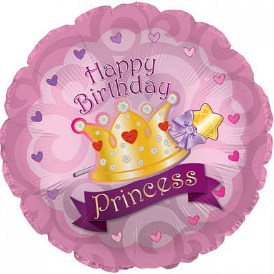 CTI 18" B'day Princess Crown З Днем народження Корона принцеси