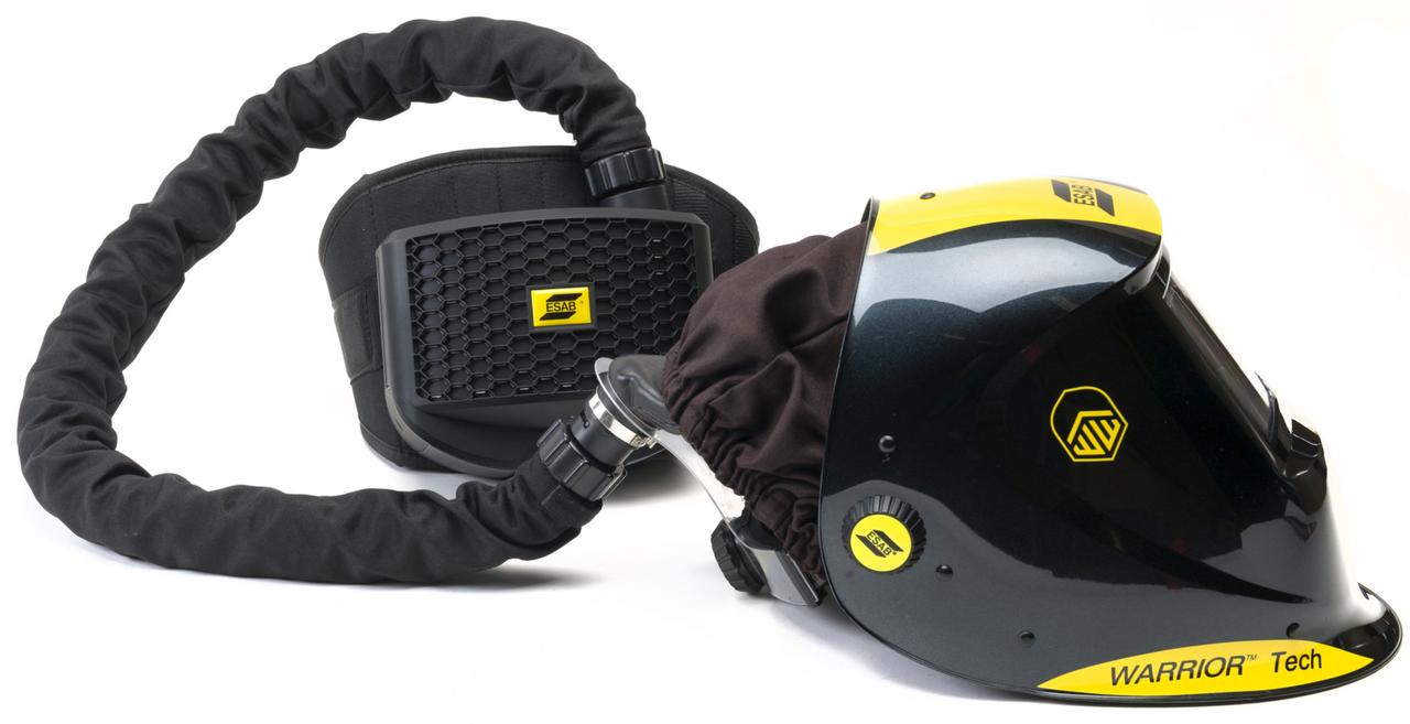 Сварочная маска ESAB WARRIOR Tech Black for Air - фото 1 - id-p1122785021