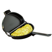 Двойная сковорода для омлета Folding Omelette Pan с антипригарным покрытием