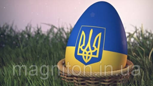 Магніт на холодильник 060. Великодня