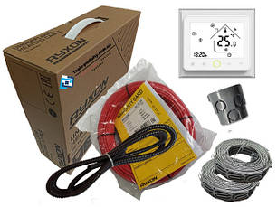 Нагрівальний кабель ультратонкий 3.6 мм Латвія Ryxon HC-20 WI-FI thermostat TWE02 Преміум (Р)