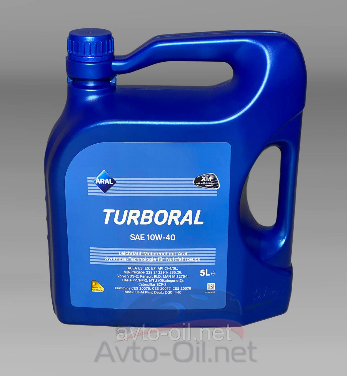 Масло моторне Aral Turboral 10w40 5L