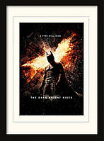 Постер The Dark Knight Rises (A Fire Will Rise) 30 x 40 см