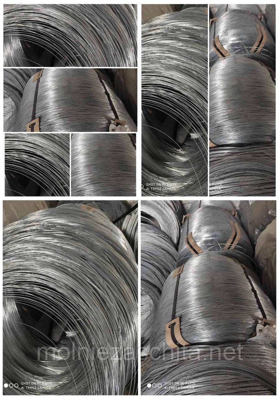 Дріт ф1,0 мм термічно оброблений (в'язальний, м'який) оцинкований, фото 1