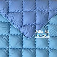 Ковдра Євро на холофайбері "ODA" 200*220 см  ⁇  Тепла ковдра, наповнювач холофайбер. Стьобана ковдра ОДА