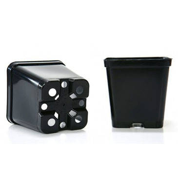 Горщики квадратні 9*9*10 см - 0.5 л, фото 1