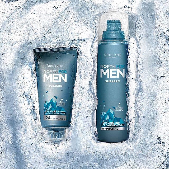 Набір для гоління та гігієни для чоловіків North For Men Subzero