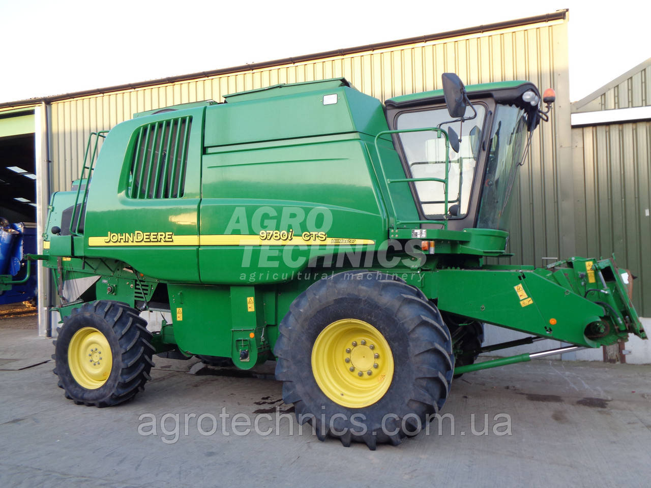 Комбайн JOHN DEERE 9780i CTS HillMaster 2007 року