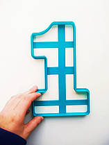 3D форми-вирубки для пряників "Єдиниця 11 (24 см)"