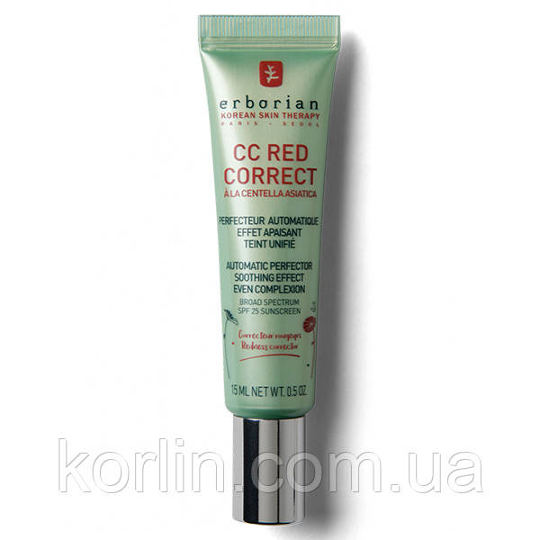 Erborian СС Red Correct Коригувальний крем Для Обличчя Ерборіан, фото 1