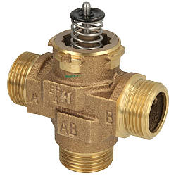 Клапан 3-ходовий зонний 1" ЗР DN25 (перемикальний) VCZMQ6000/E Honeywell (Німеччина)