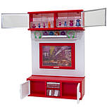 Ігровий набір - лялькові меблі "Сучасна кімната"-3, 42x10,5x35,5 см, червоний, пластик (26239), фото 4